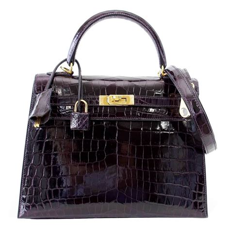 hermes kelly 25 black sellier|Hermes kelly 25 crocodile price.